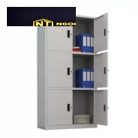 Tủ sắt sơn tĩnh điện gồm 6 khoang TS09K6N